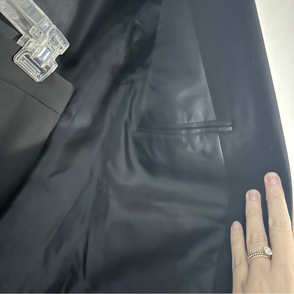 Saint Laurent Classic Jacket in Grain De Poudre size FR 36 Single Breast - Picture 10 of 14